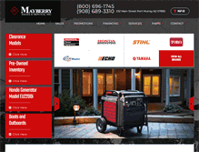 Tablet Screenshot of mayberrys.com